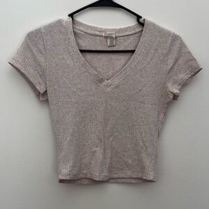 Bozzolo Cream Crop Top